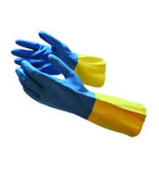 Bio Colour High Dexterity Multi-Purpose Synthetic Glove, Chemical and Abrasion Resistant, Vibrant Colors for Easy Identification, Lightweight Comfort, Suitable for Laboratory, Food Handling, Assembly Line Protection